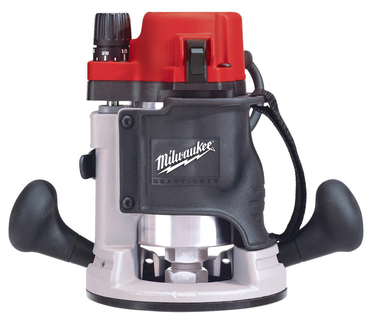 Milwaukee® 5615-20 Double Insulated Electric Router, Rocker Switch, 1/4 in, 1/2 in Chuck, 1-3/4 hp, 120 V AC/DC