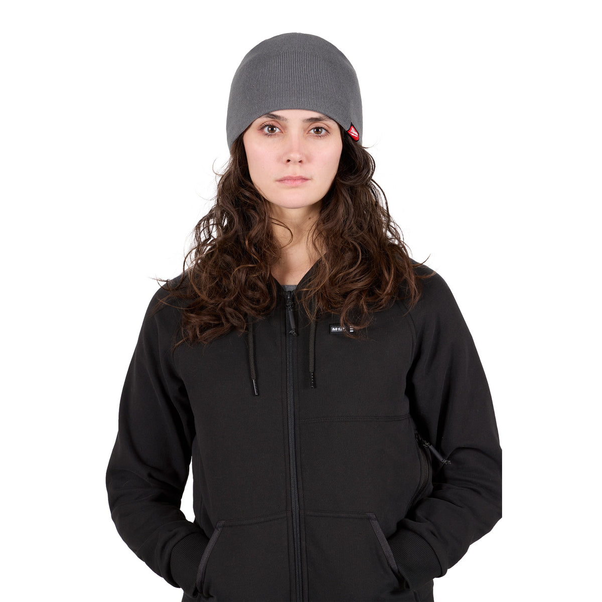 Milwaukee® M751G M751 Fleece Lined Beanie, One Size, Gray, Polyester, Pullover Closure