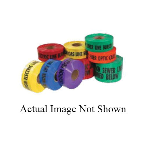 Milwaukee® Empire® SHIELDTEC® STY31 Non-Detectable Standard Stretch Underground Tape, Yellow, 1000 ft L x 3 in W x 4 mil THK