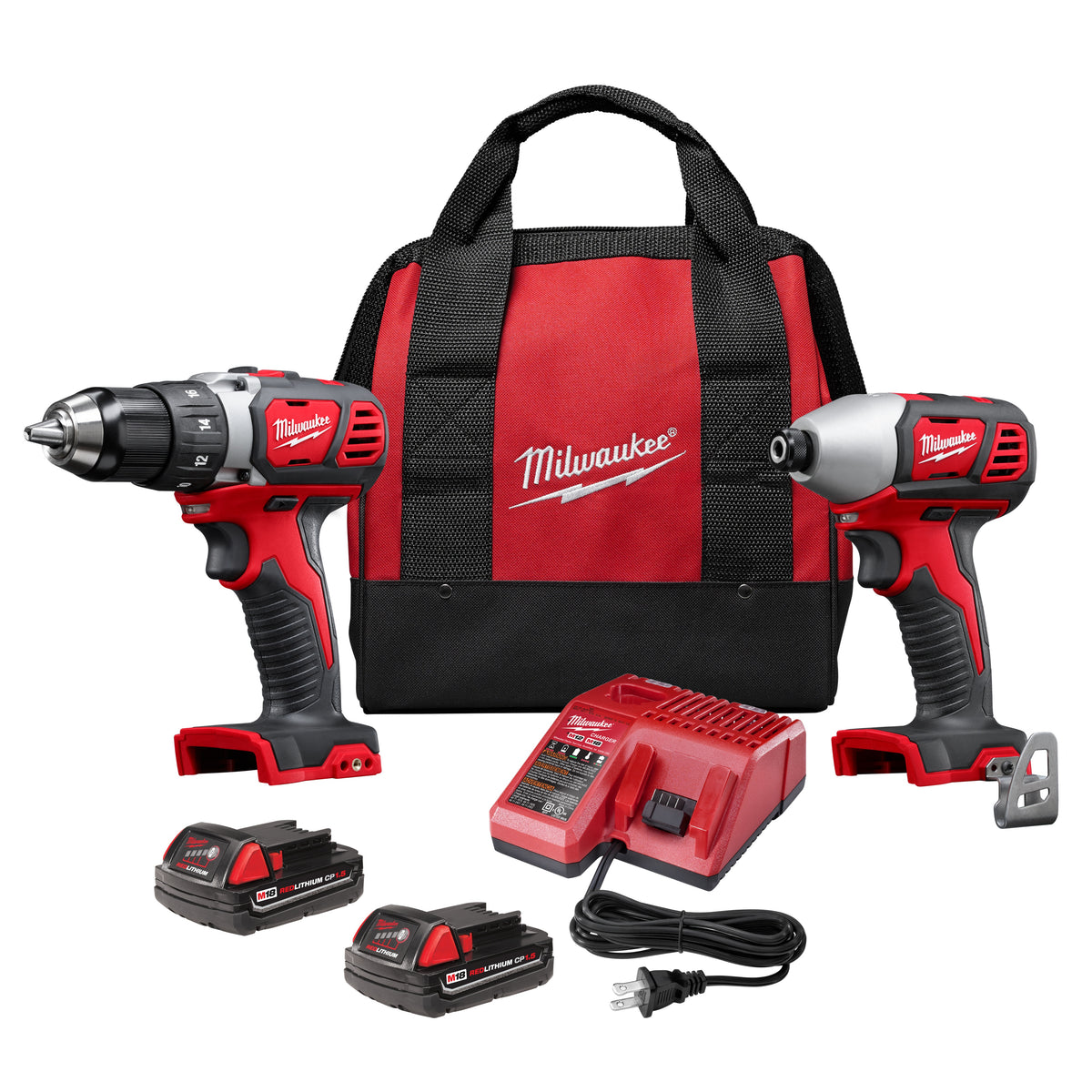 Cordless Combination Kit - 18 V DC - 6 Pieces