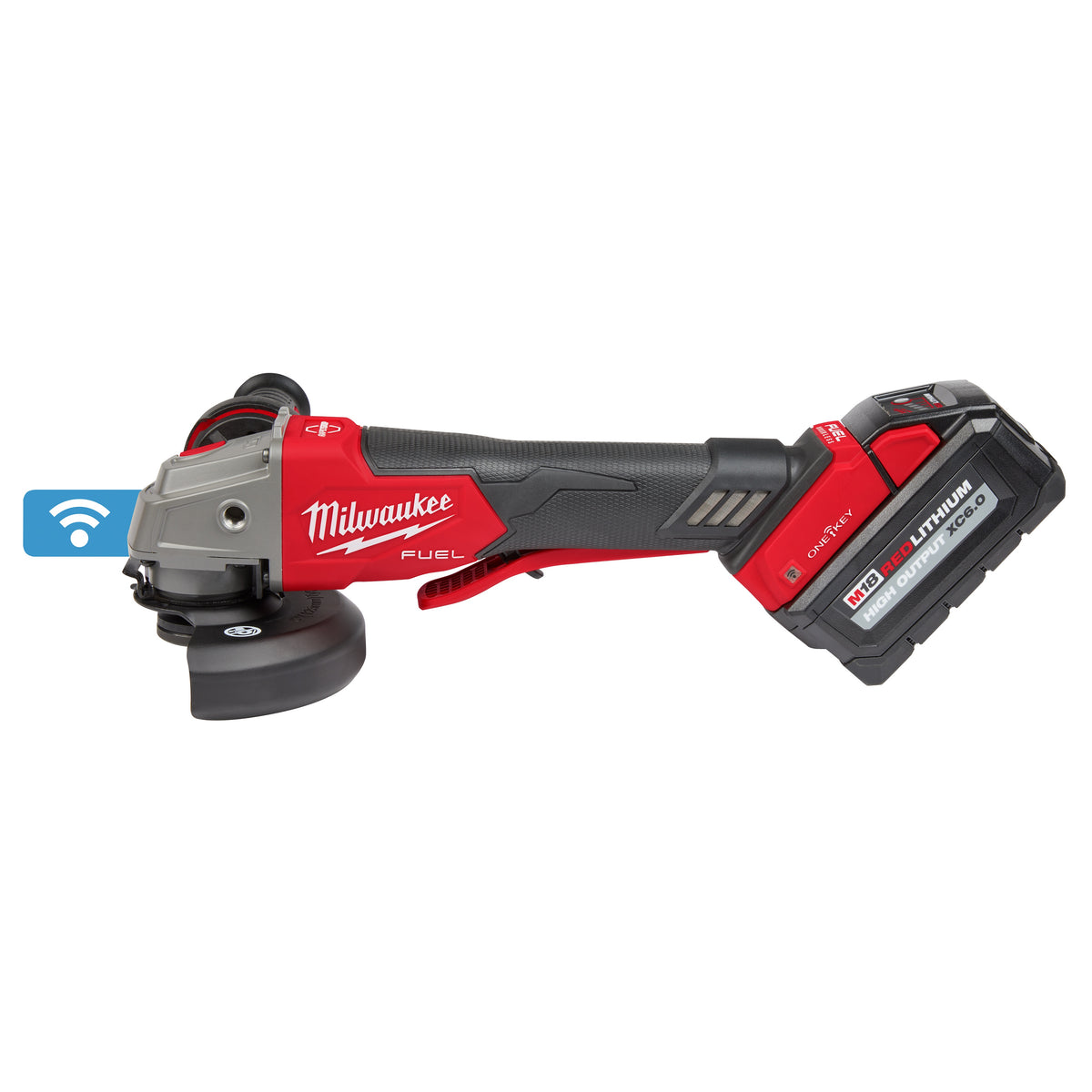 Braking Grinder Kit with Paddle Switch - 18 V - Brushless