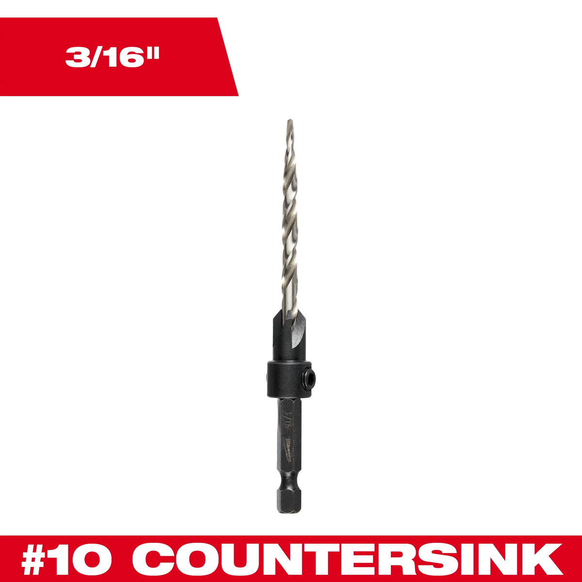 Countersink Bit with 3/16" Bit - HSS