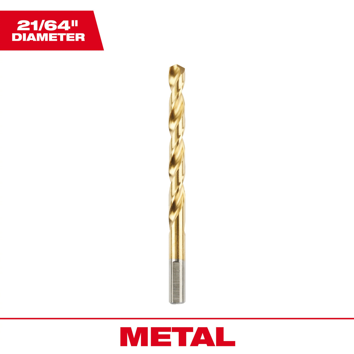 Jobber Length Drill Bit - Steel - 135° Point