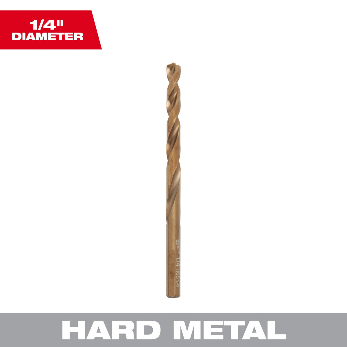 Jobber Length Twist Drill Bit - Steel - 135° Point