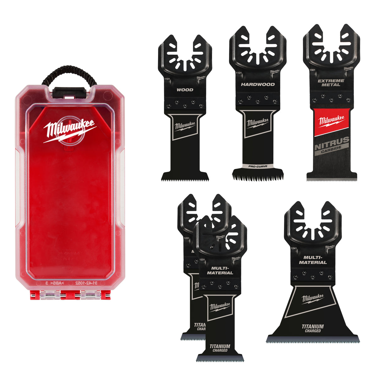 Open-Lok - End Cut Bi-Metal Blade Set - Black Oxide