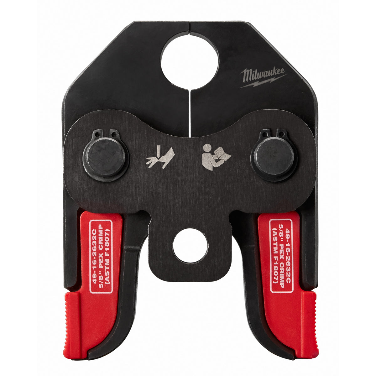 Milwaukee® 49-16-2632C PEX Crimping Jaw, For Use With M18™ Short Throw Press Tool, F1807 and F2159 Fitting System, 5/8 in Jaw Capacity, Steel