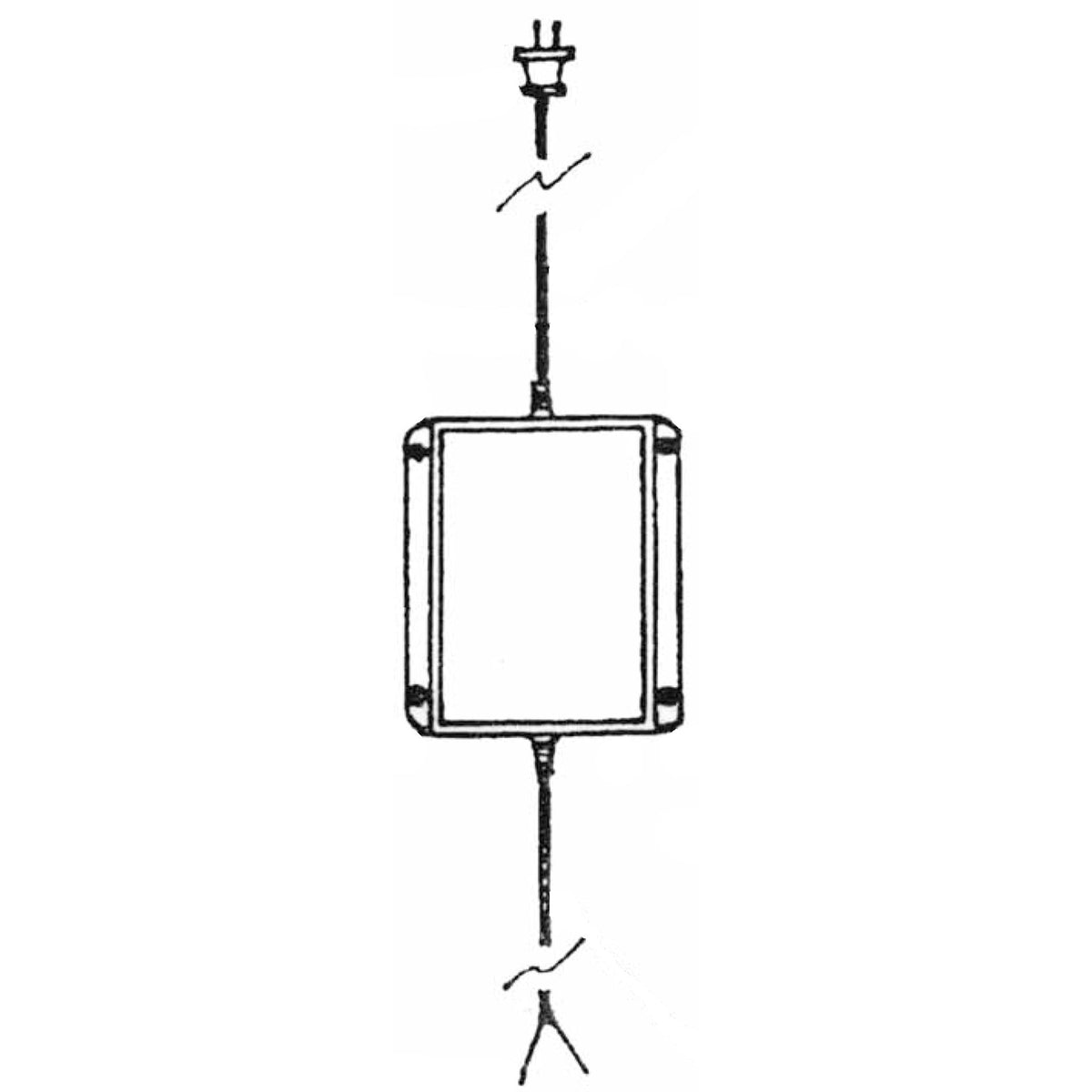 M-Power - Flush Valves Power Adapter - Armored 8" Cord