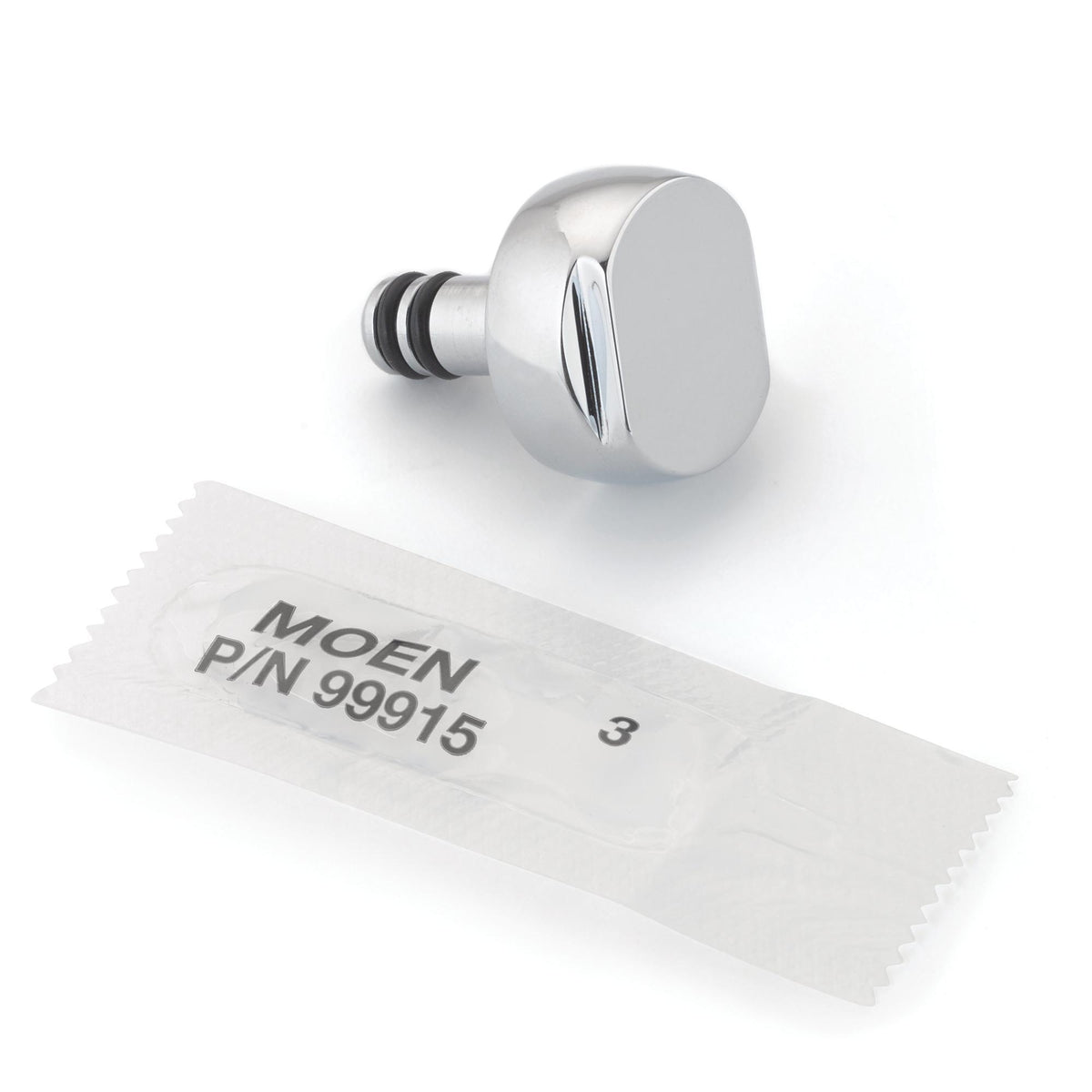 M-Power - Manual Override Button Cap - Polished Chrome