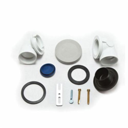 Rough-in Kit with Test Plug - 7-3/4" W x 2-3/4" H - PVC