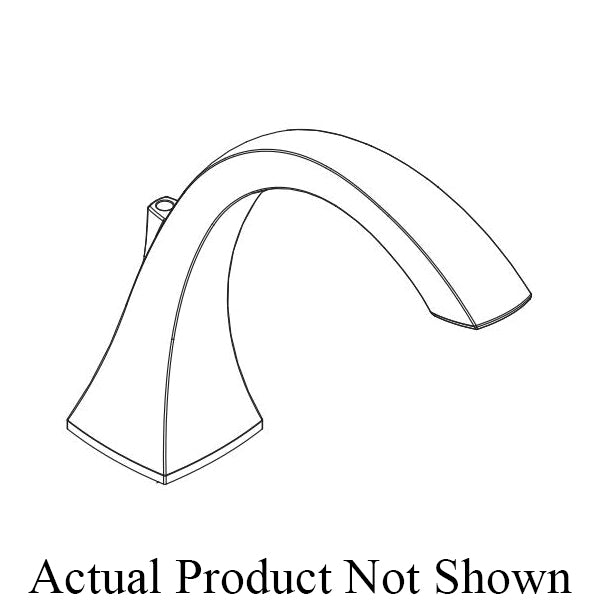 Moen® 161949NL Diverter Tub Spout Kit, For Use With Voss™ 2-Handle Roman Tub Faucet Trim with Handheld Shower, Polished Nickel, Domestic