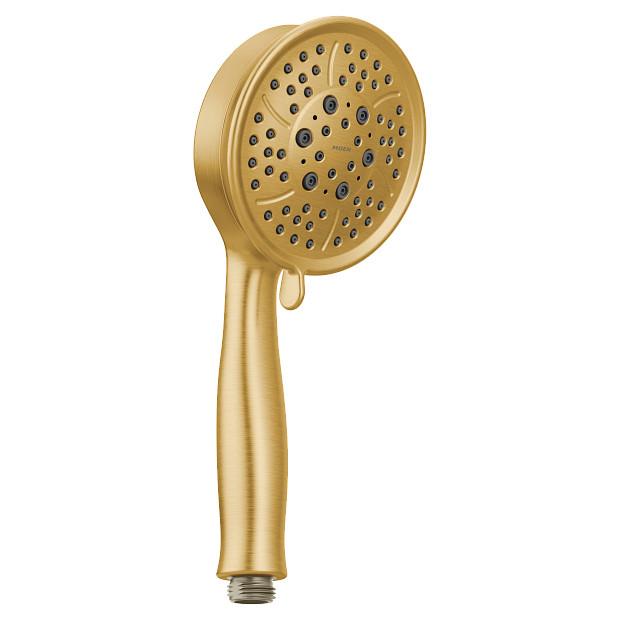Moen® 164927BG 164927 Eco-Performance Handshower Shower Head, 1.75 gpm Max Flow, 4 Sprays, 4-3/8 in Head, Domestic