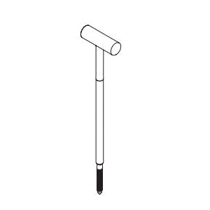Moen® 165910BL Arris™ Lift Rod Kit, For Use With Roman Tub with Integral Diverter and Arris™ TS93004 2-Handle Roman Tub Trim, Domestic
