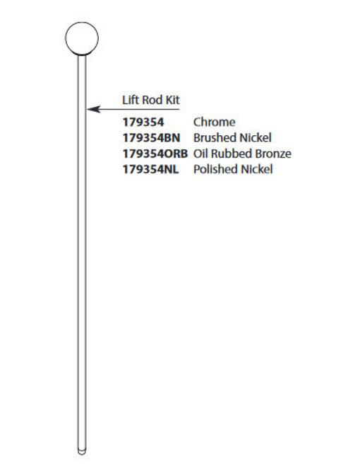 Wynford - Lift Rod Kit