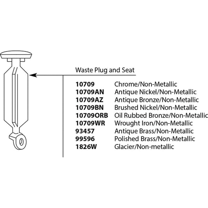 Drain Plug and Seat - 1826W