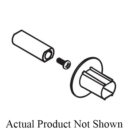 Doux Posi-Temp - Handle Adapter Kit - Polished Chrome