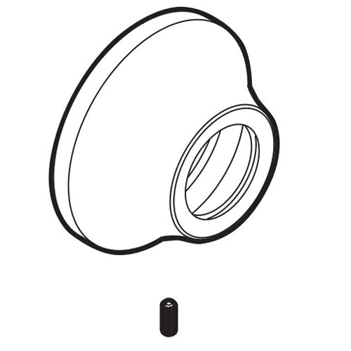 Weymouth - Handle Escutcheon Kit - Matte Black