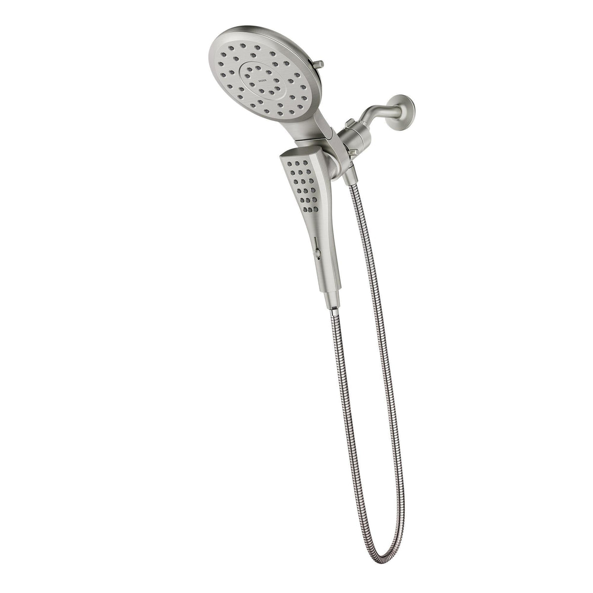 Moen® 220C3EPBN 220C3EP Verso Standard With Handshower Spray Head, 1.75 gpm Max Flow, 8 Sprays, 7 in Head, 1/2 in Connection, Domestic