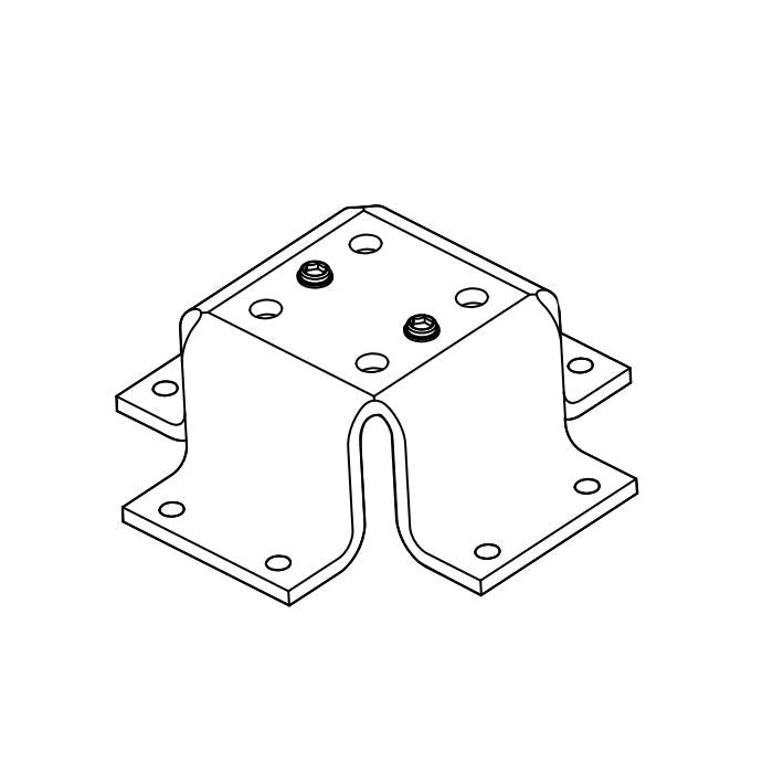 Moen® 259421 Mounting Kit, For Use With M-PACT™ TS50110 Single Riser Floor Mount Tub Filler For Concrete Rough-In Valve