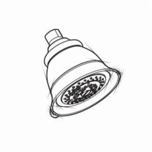 Shower Head - 2.5 GPM Min - Wall Mount