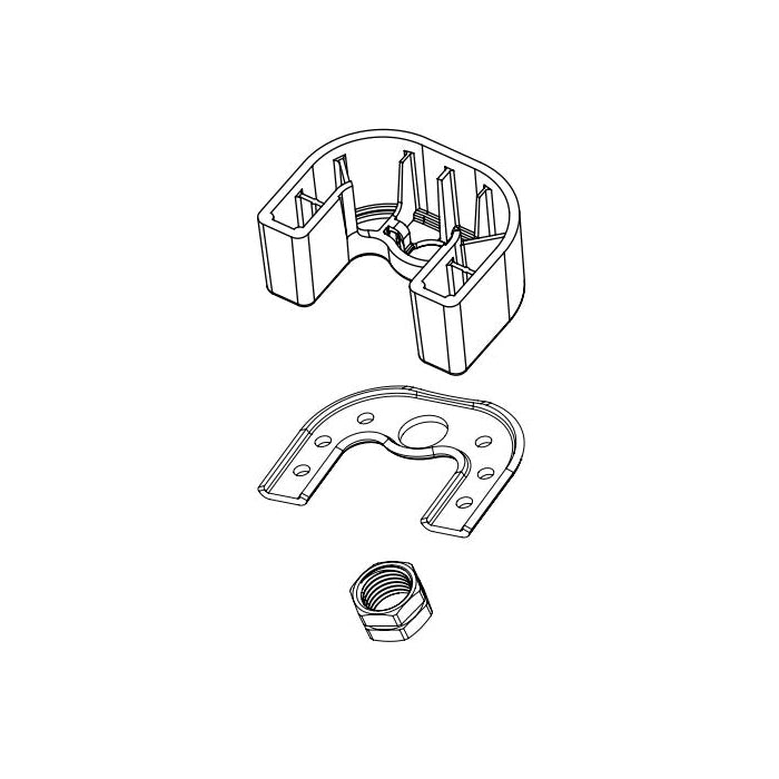 CFG 42088 Hardware Kit, For Use With Baystone Two-Handle Widespread Lavatory Faucet