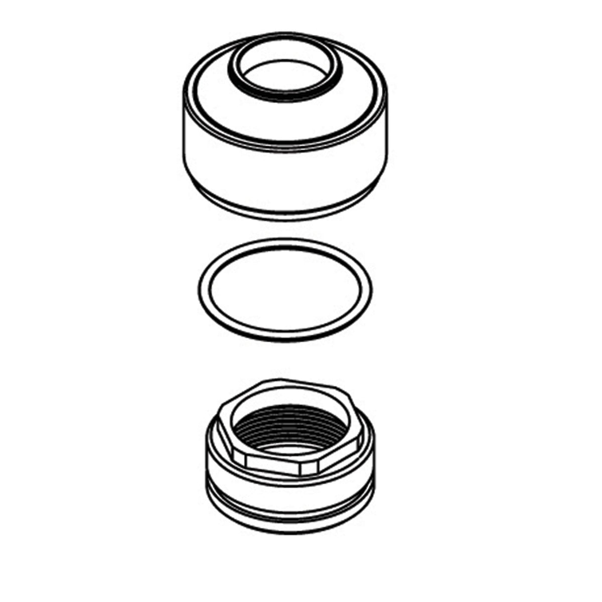 Cartridge Nut/O-Ring and Cover - 52002