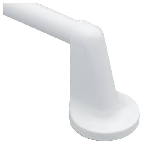 Aspen - 24" Towel Bar - Zinc Alloy - Glacier White