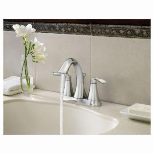 Eva Double Handle Centerset High Arc Bathroom Faucet - 66410
