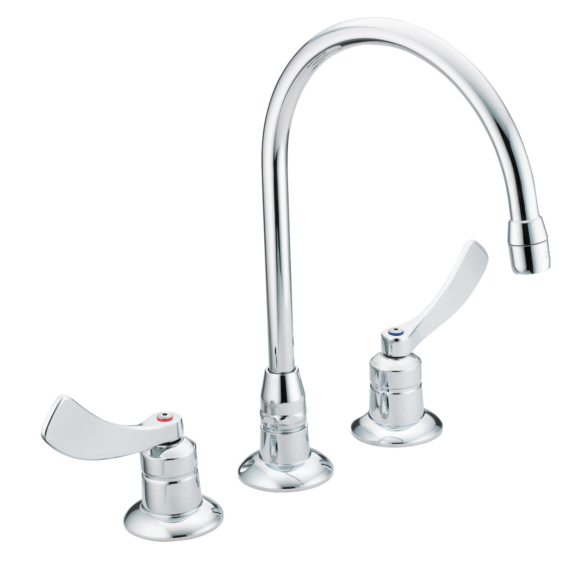 M-Dura - Widespread Kitchen Faucet - 1.5 GPM - Deck Mount