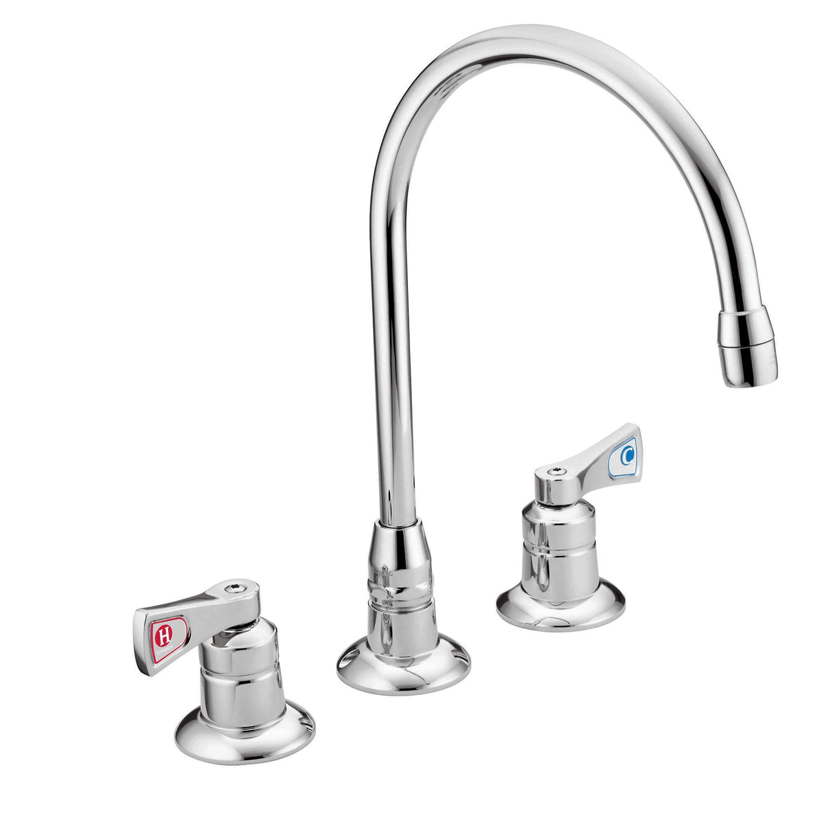 M-Dura - Widespread Kitchen Faucet - Swivel Spout