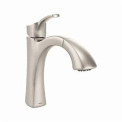 Moen® Kitchen Faucet, Voss™, Pull-Out Spout, 1 Handle, 1 Faucet Hole, Domestic