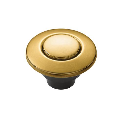 Disposal Air Switch Button - Brushed Gold