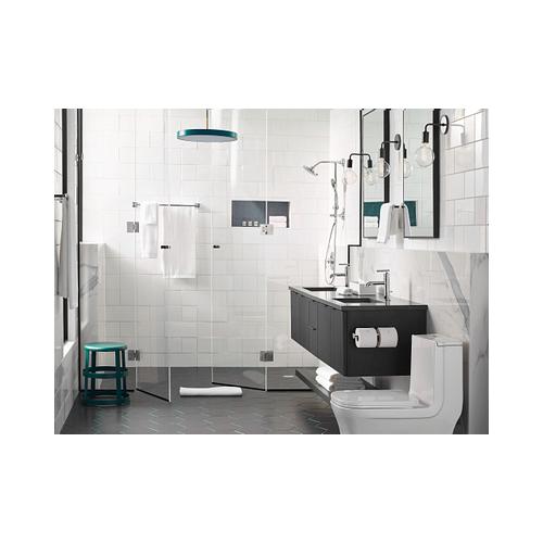 Triva - 9" Hand Towel Bar - Zinc/