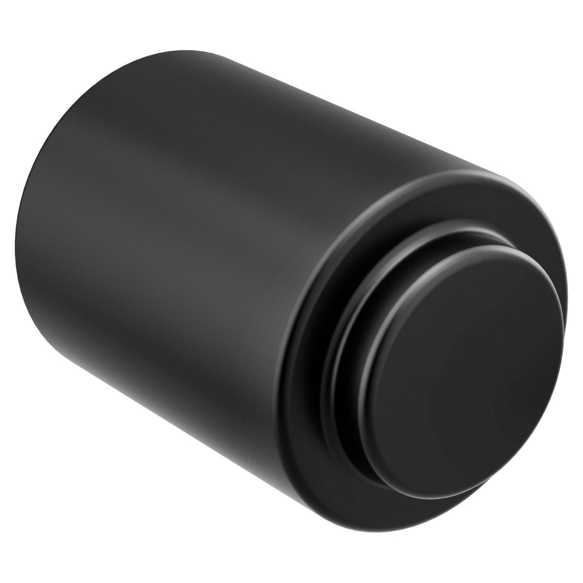 Moen® DN0705BL Iso™ Drawer Knob, Brass, Matte Black, Import