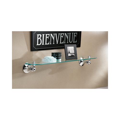 Lounge - Vanity Shelf - Wall Mount - Tempered Glass