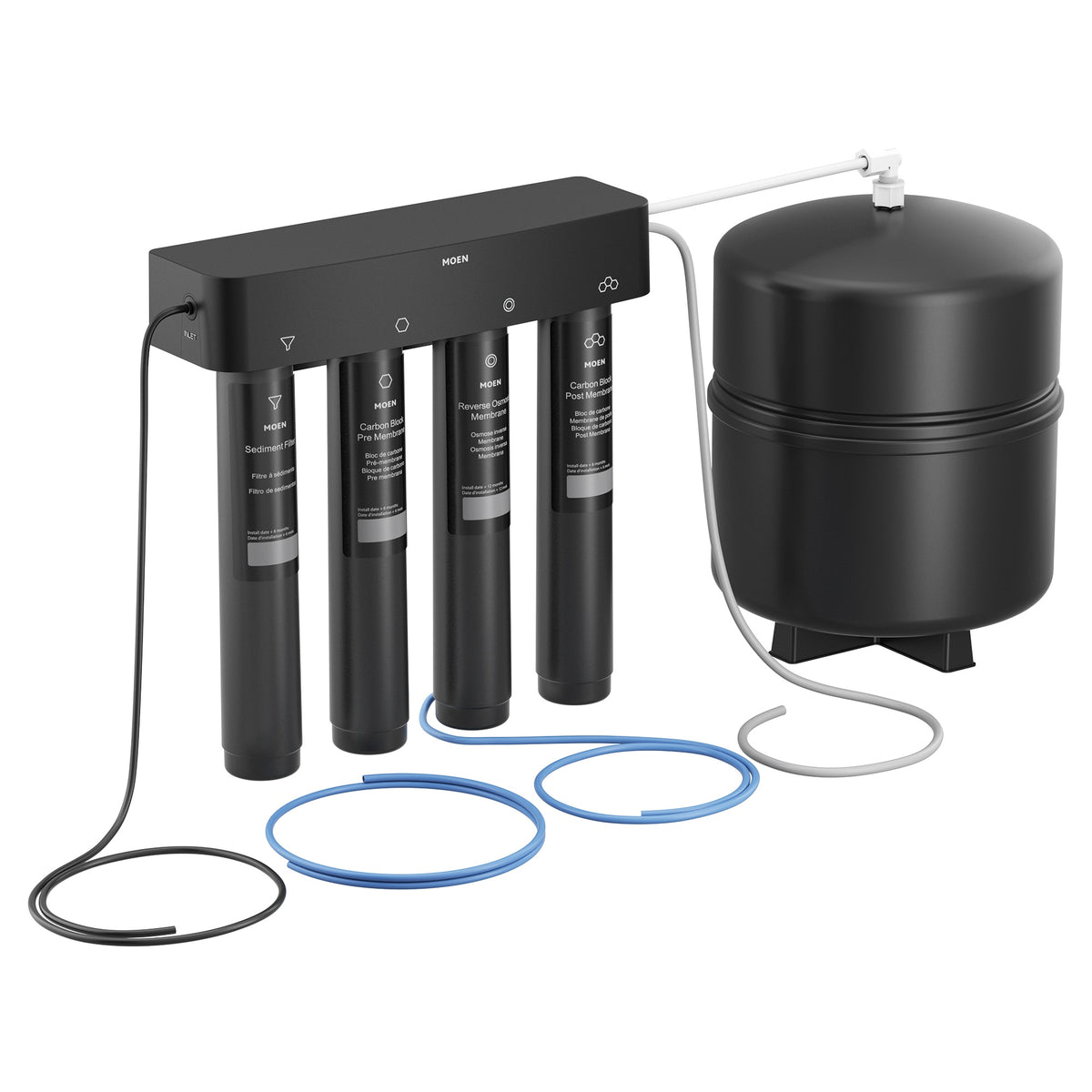 Moen® F9900 Indoor Filtration System, 0.5 gpm Flow Rate