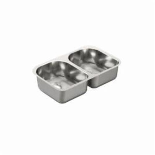 18-1/2" Kitchen Sink - Undermount - Double Bowl