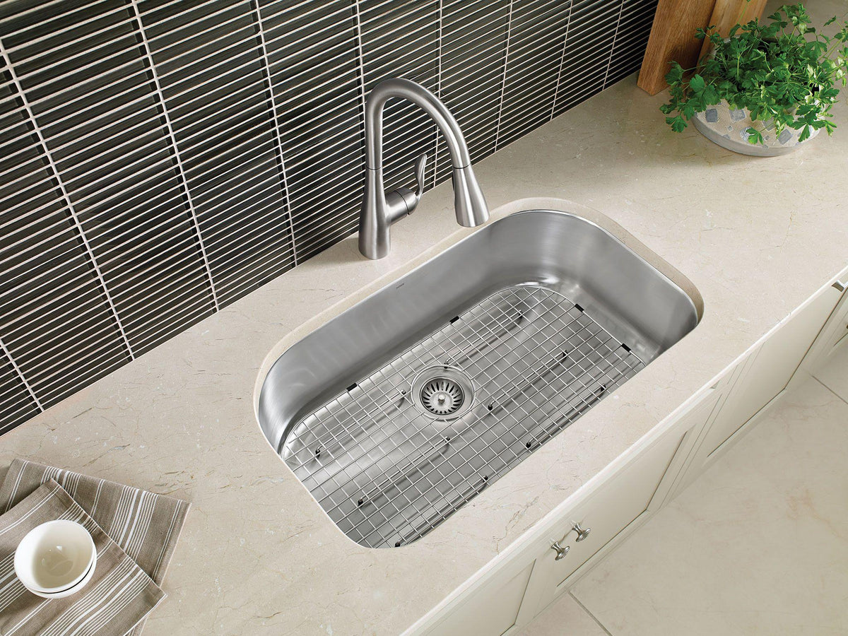 Bottom Grid - 27.32" W x 1.97" H - Stainless Steel