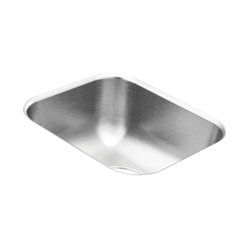 Center Drain Bar Sink - Stainless Steel - Undermount