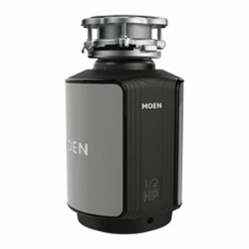 Moen® GX50C GX Series Garbage Disposal, 1-1/2 in Drain, 1/2 hp, 115 V, 2600 rpm Grinding, Import