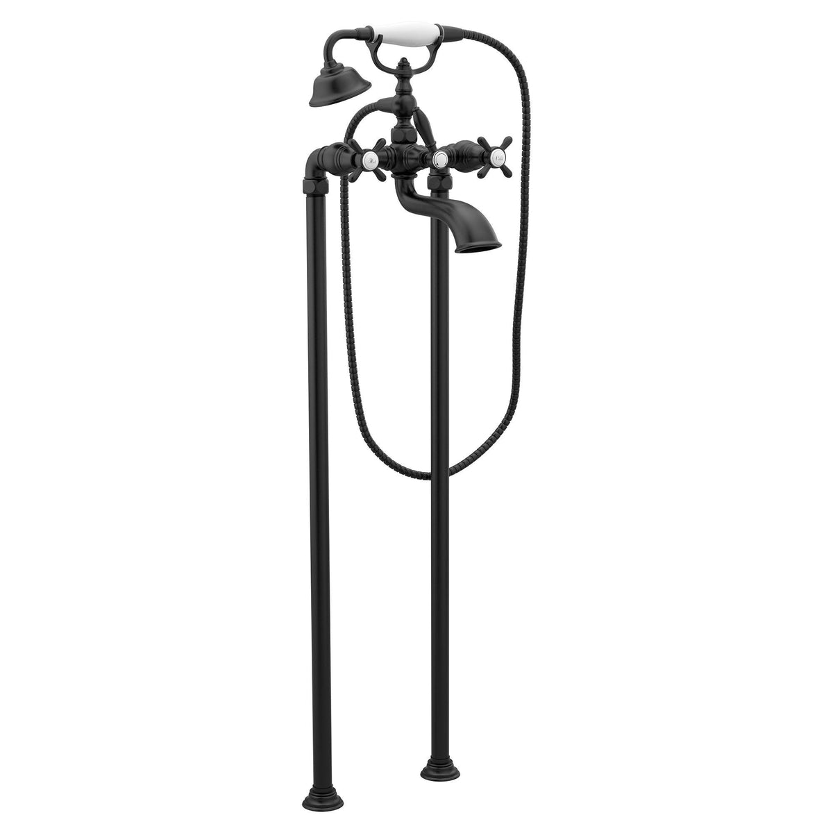 Moen® S22105BL S22105 Weymouth Tub Filler, 10 gpm Flow Rate, 2 Handles, Import