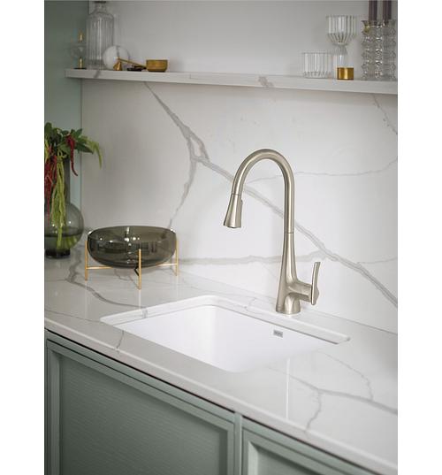 Sinema - Pull-Down Kitchen Faucet - Matte Black - Deck Mount