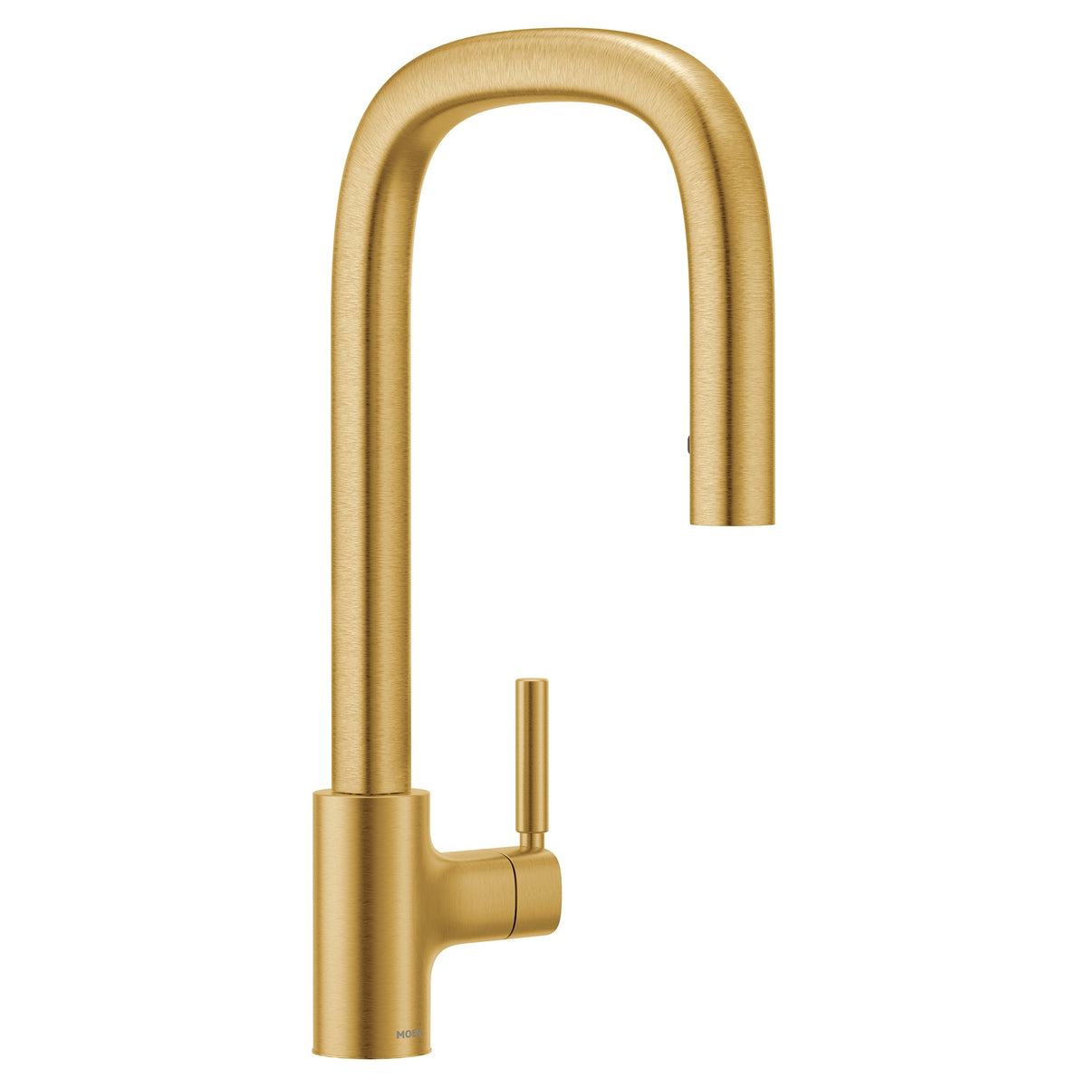 Moen® S74001BG S74001 Tenon™ Flexible Faucet, 1.5 gpm Flow Rate, Brushed Gold, 1 Handles, 1 Faucet Holes, Import