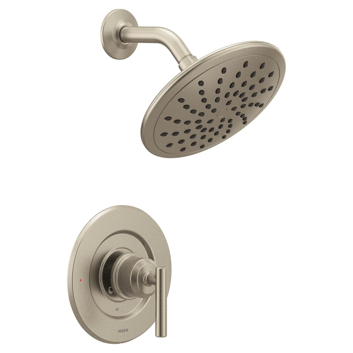Gibson - Shower Only Trim - Brushed Nickel - Wall Mount