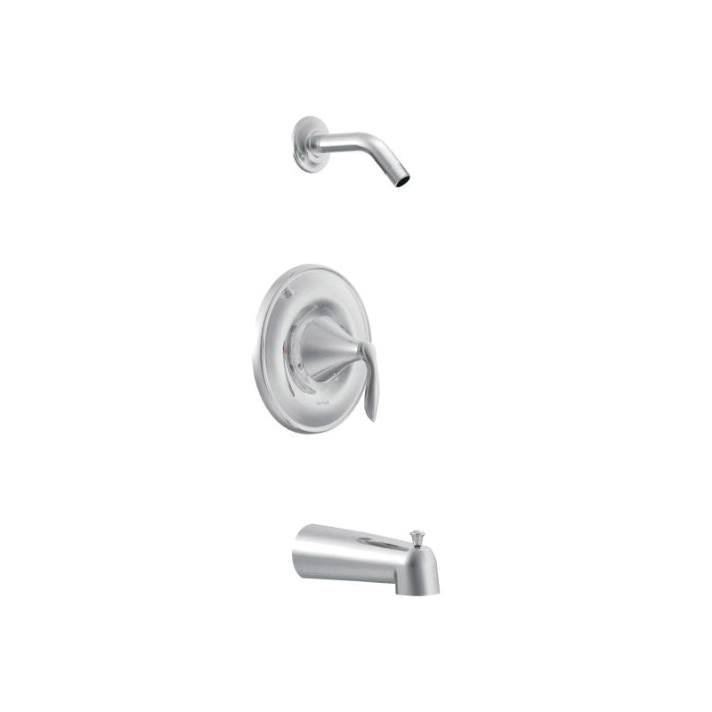 Eva - Tub and Shower Trim - Polished Chrome - Wall Mount