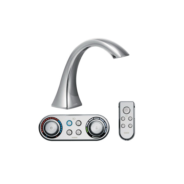 Voss - Roman Tub Trim - Deck Mount - Function: Touchless
