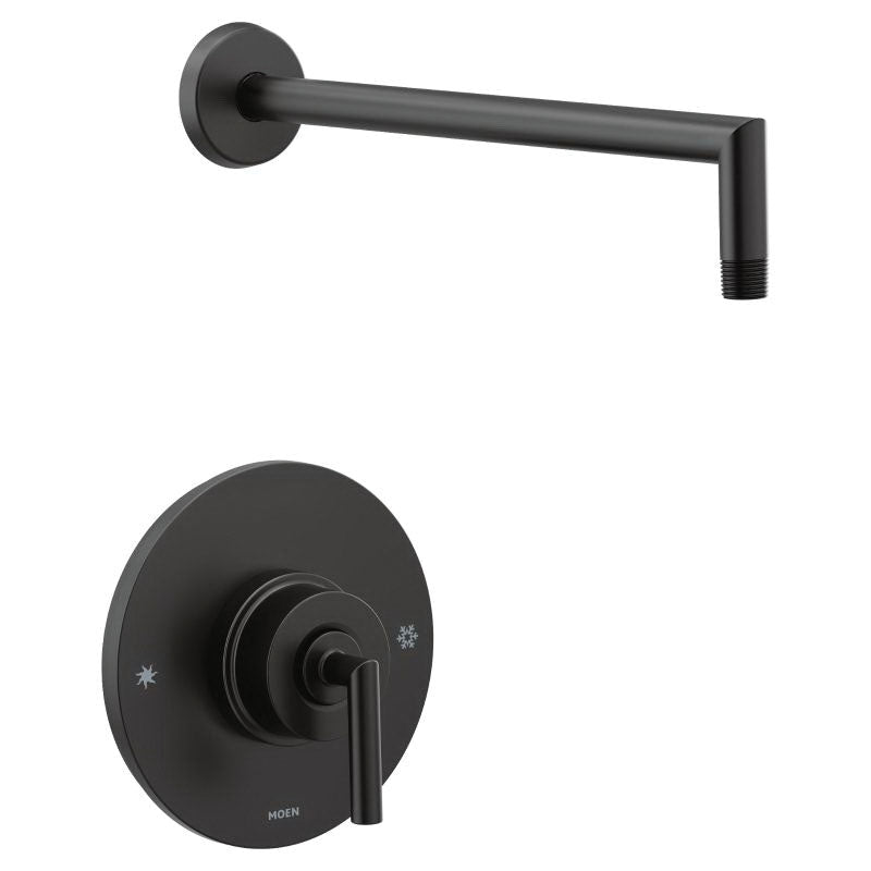 Moen® TS32002NHBL Shower Trim Only, Matte Black