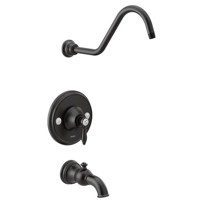 Moen® TS33103NHBL Tub/Shower Trim, Matte Black