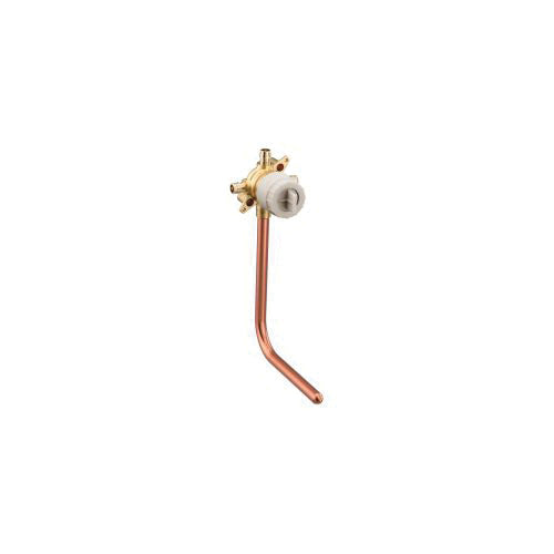 Moen® M-Pact™ M-Core™ U140CX-PF 4-Port Rough-In Valve, 1/2 in Cold Expansion PEX Inlet x 1/2 in Cold Expansion PEX Outlet, 200 psi Air/300 psi Water Pressure, Brass Body, Domestic