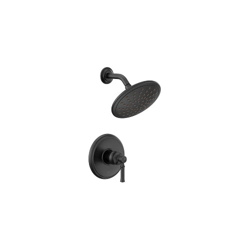 Dartmoor M-Core - Shower Trim - Matte Black - Wall Mount