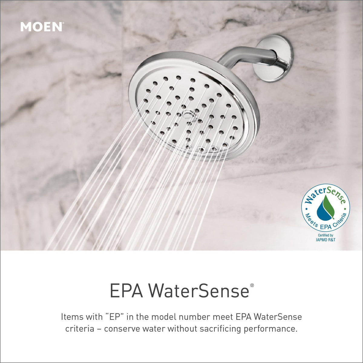 Moen® UT4813EP Universal Shower Trim, 1.75 gpm Shower, Chrome